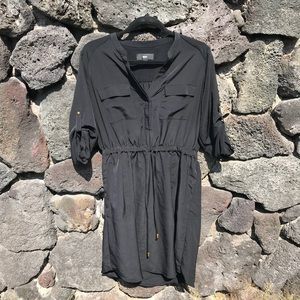 Mossimo for Target Black Shirt Dress